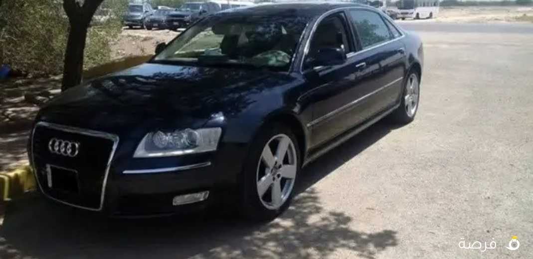 اودي A8L سيدان وارد الوكاله كحليه اللون مواصفات خليجيه