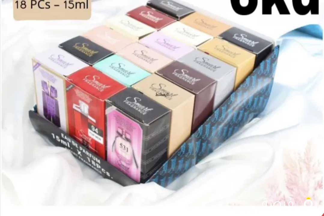 18 علبة برفان 15 مل