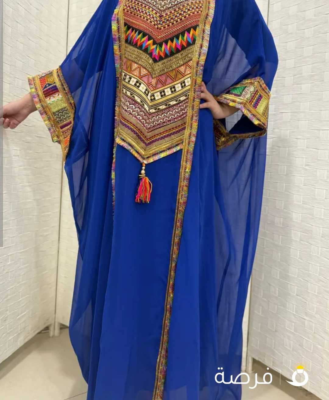 للبيع جلابية تطريز يد