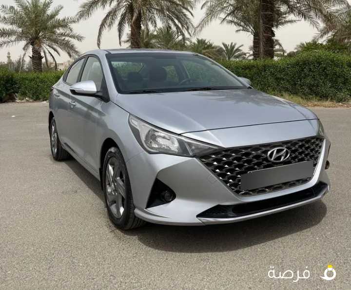 هيونداي أكسنت موديل 2023 بحالة الوكالة مكينة 1600 سي سي