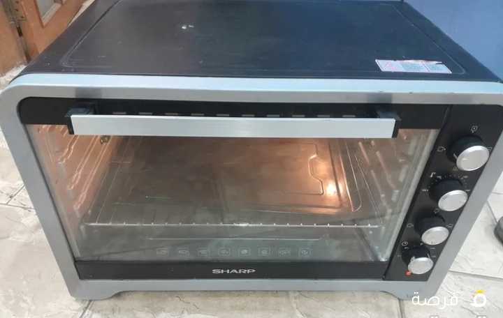 فرن كهربائي شارب كبير 75لتر شبه جديد بسعر 12د.ك بالمهبوله