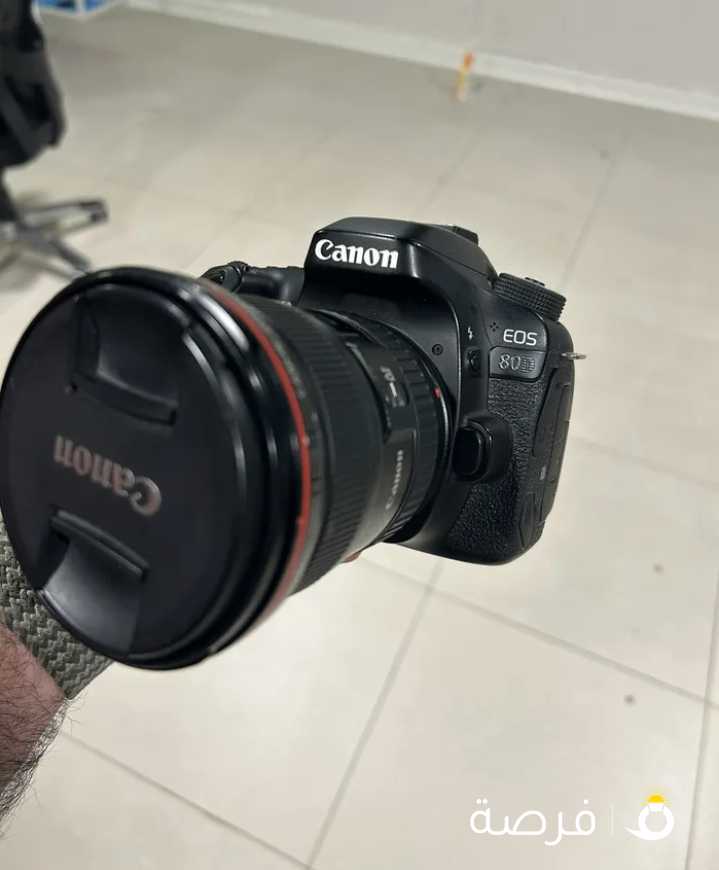 للبيع مستعملcanon 80d