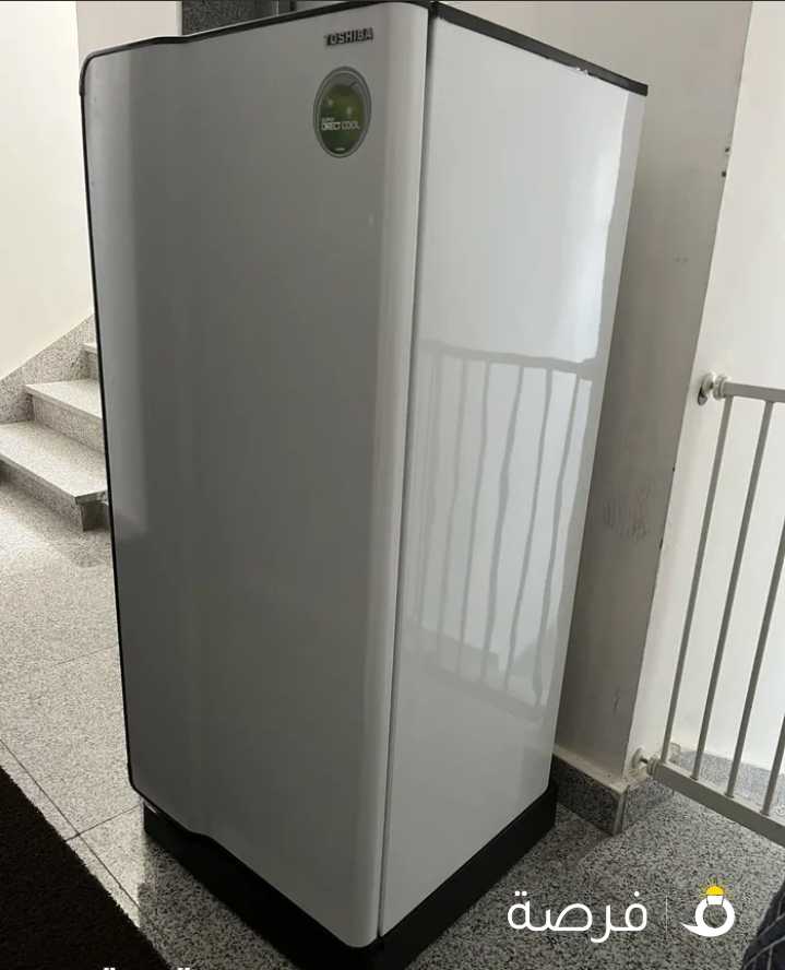 ثلاجة توشيبا 180 لتر كالجديد