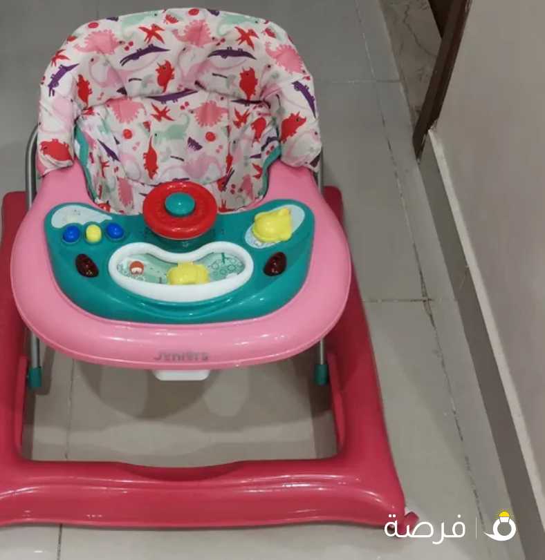 للبيع عربة مشاية أطفال شبه جديدة استعمال خفيف مركت جونيور For sale Junior baby stroller