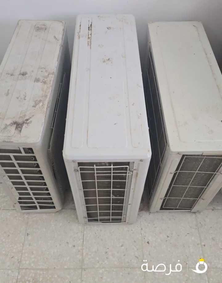 وحدة تكييف BEC و wensa و haierمستعمله و شغاله مافيه اي مشاكل و وحدات اخرى ايضا