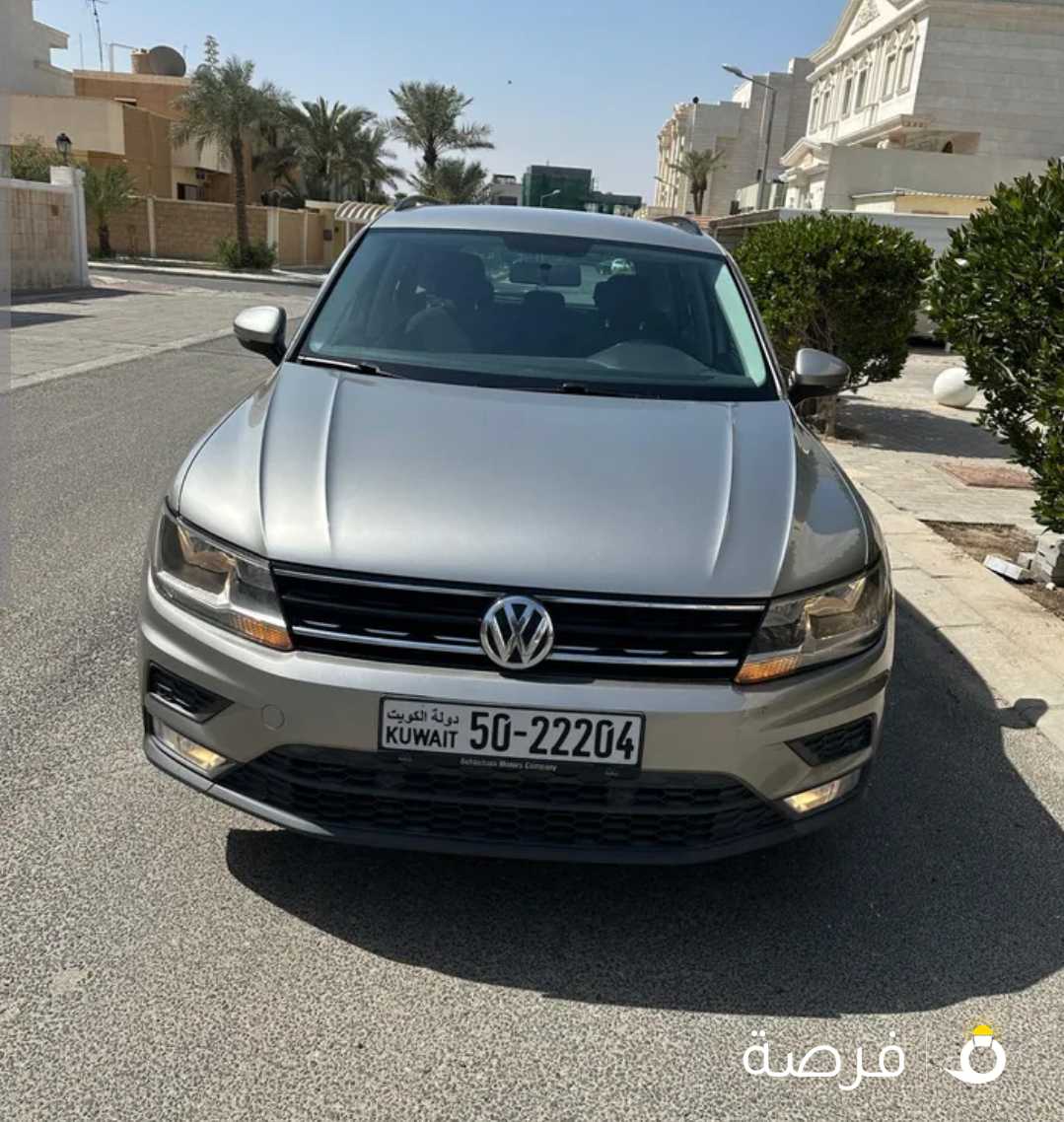 فولكس تيجوان 2017 ماكينه 1400سي سي تربو صبغ الوكاله بالكامل