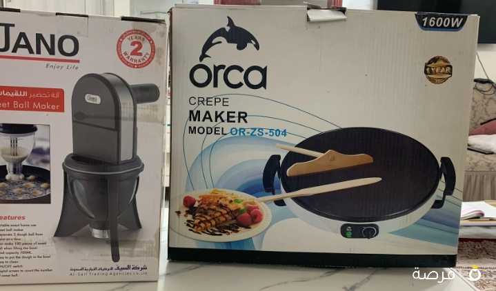 صانعه الكريب والخبز والقيمات