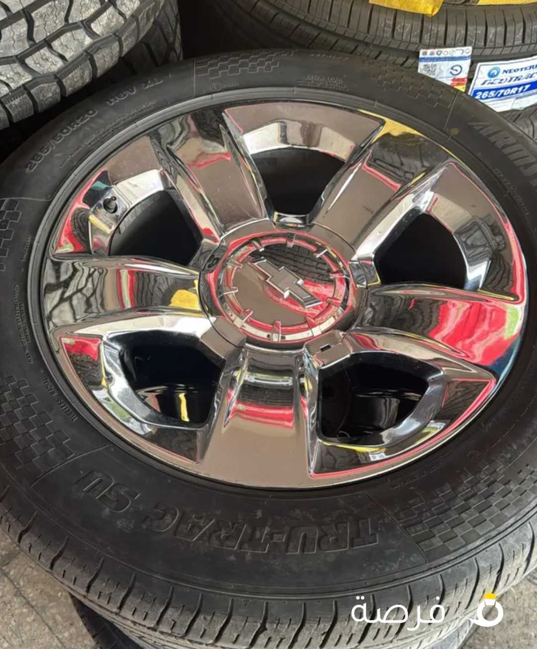 للبيع رنقات تاهو حجم 20 بحالة الوكاله