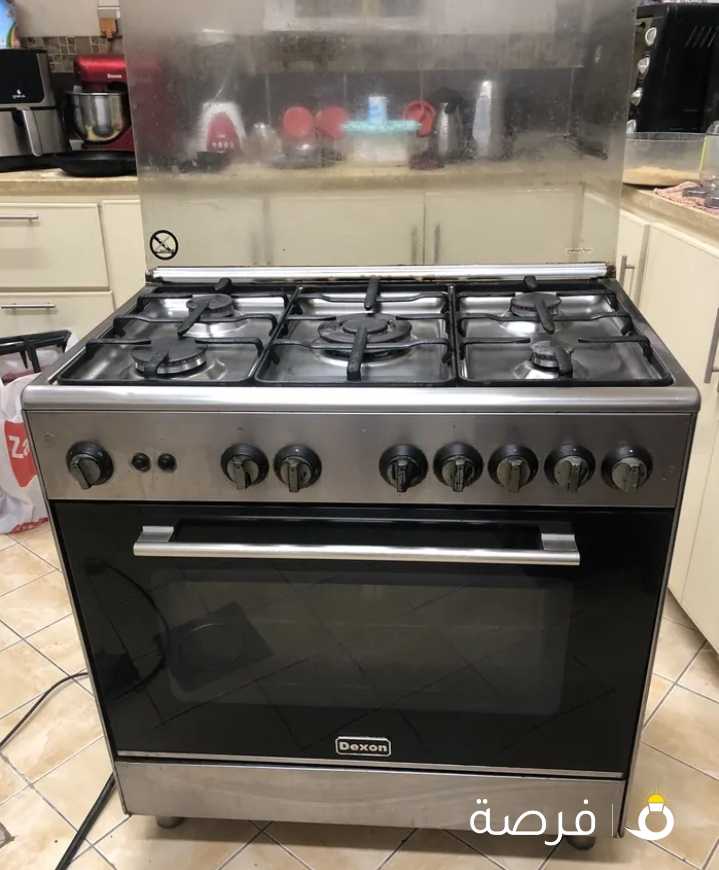 للبيع طباخ بوتاجاز 80 سم ديكسون 5 شعلة