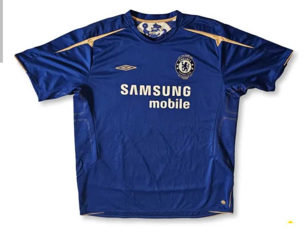 قميص تشيلسي 2005 2006 الأساسي اصلي تيشيرت