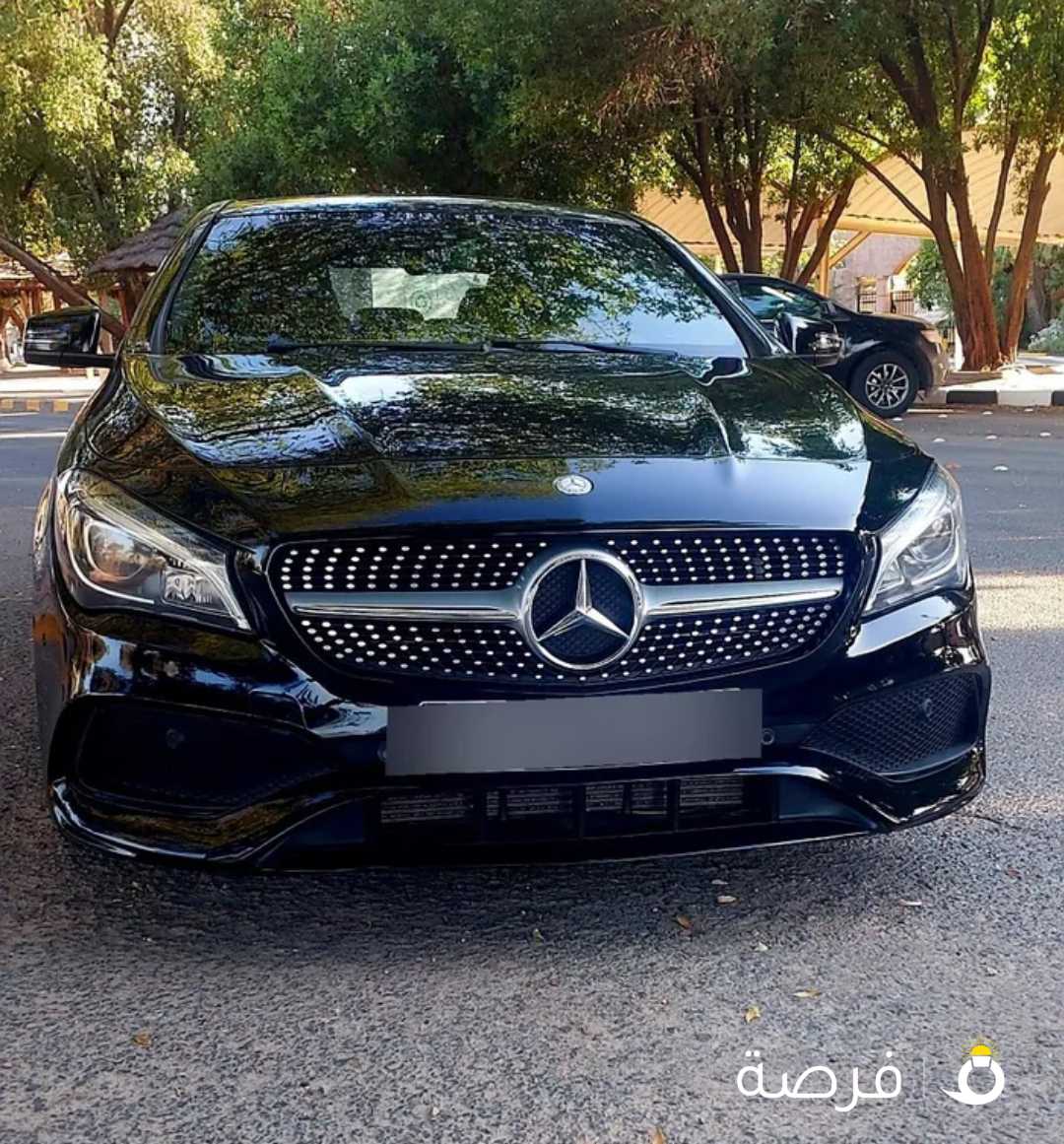 مرسيدس بنز CLA 2017 صبغ المصنع بالكامل سيرفيس منتظم حتى الان نظيفة جدا جدا