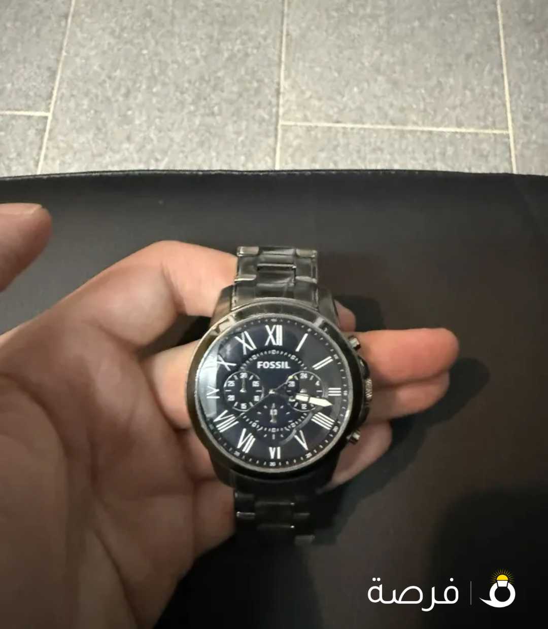 ساعة فوسيل سيلفر رجالي