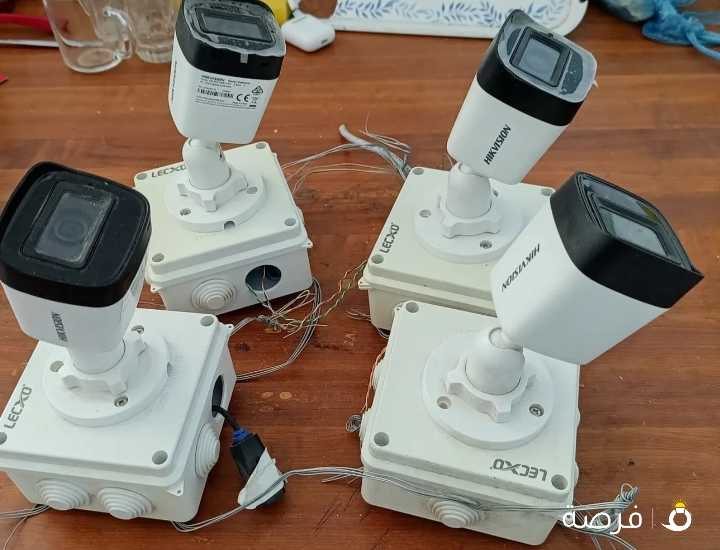 كاميرات مراقبة للبيع بحاله ممتازه جدا