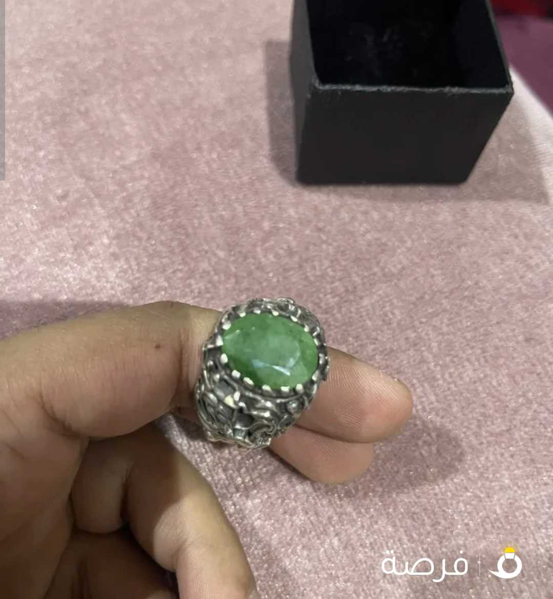 زمرد درجه عاليه فضه ثقيله كاست