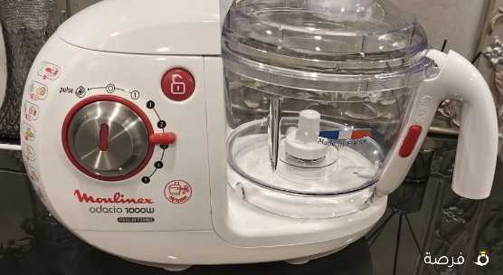 مونيلكس الفرنسي ( خلاط فرامة وماكينة فرم اللحمة وعصارة ) ضمن كرتونة واحدة