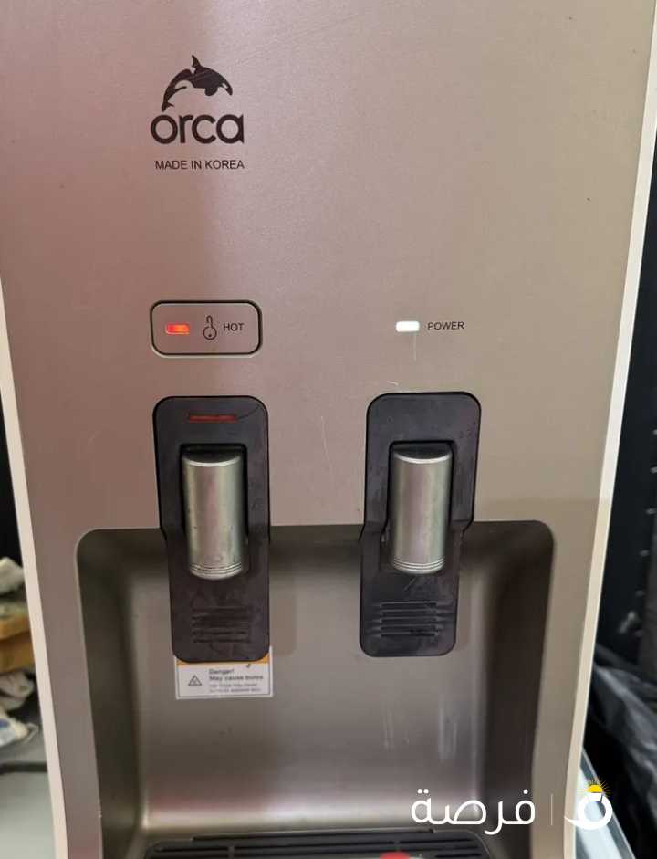 براد. مياه بارد وحار orca مع طباخ غاز wansa