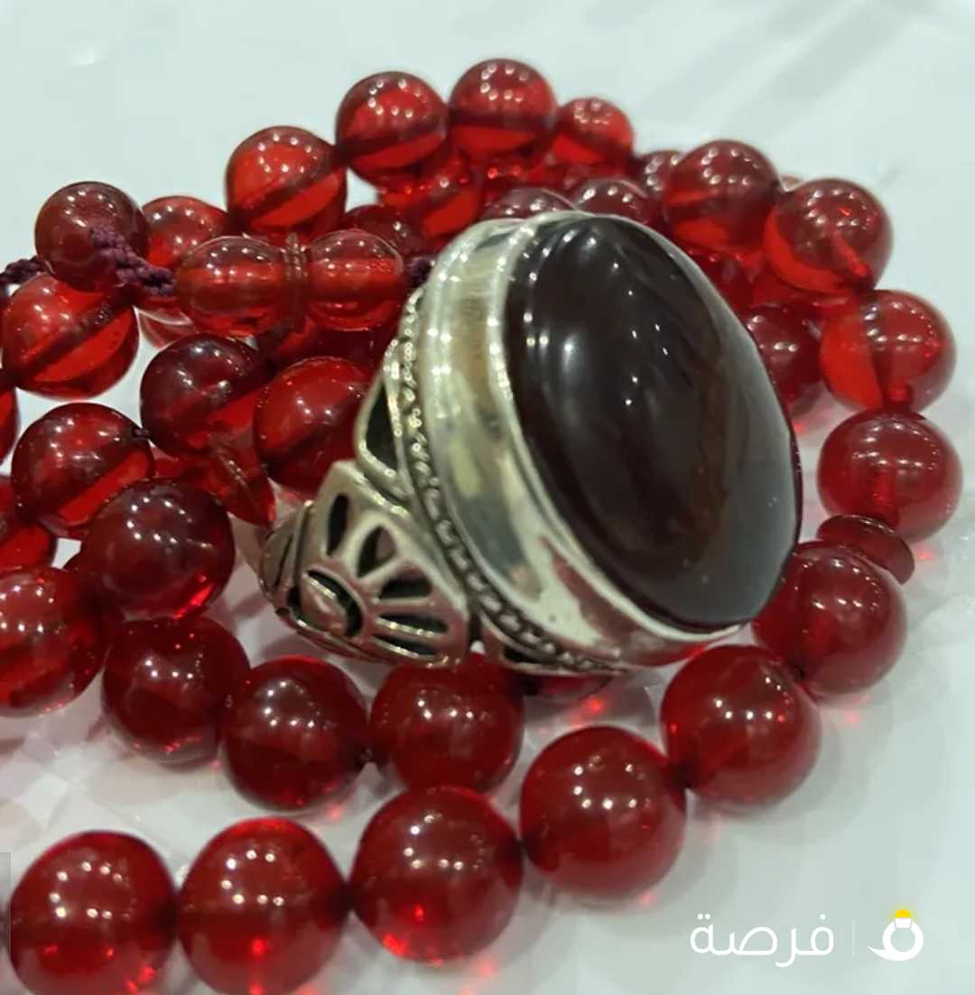 خواتم عقيق يماني مميزة