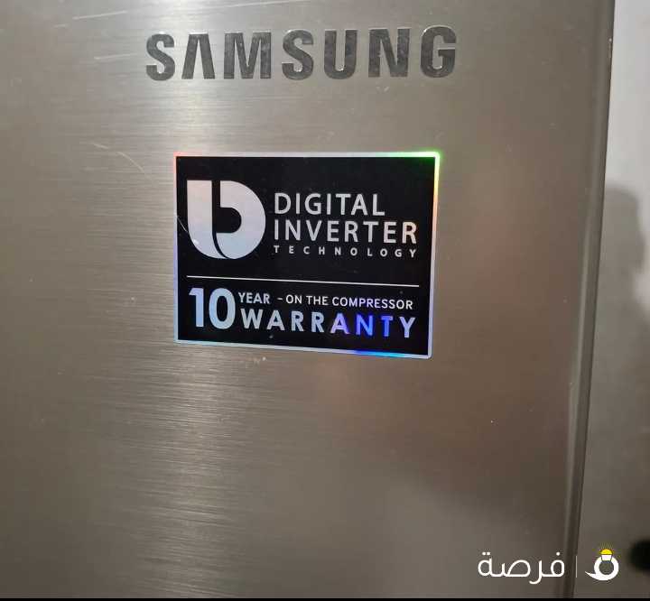 للبيع ثلاجه سامسونغ بحاله ممتازه جدا 25 قدم
