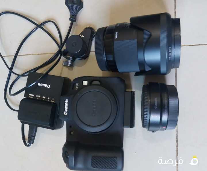لبيع كاميرة Canon Eos_R مع ملحقاتها Canon Eos R camera for sale with accessories
