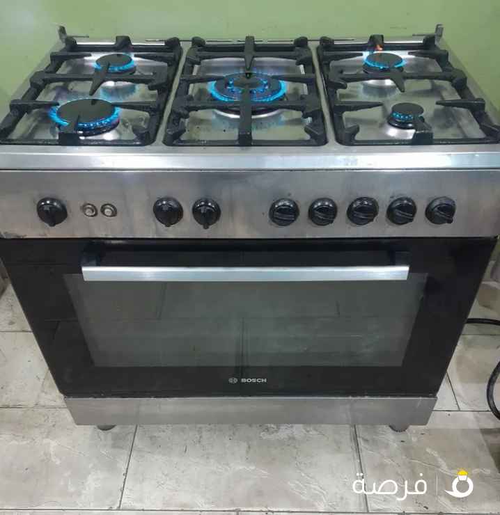 بوتاجاز بوش 5شعله شغال كله بامتياز بسعر 25د.ك بالمهبوله