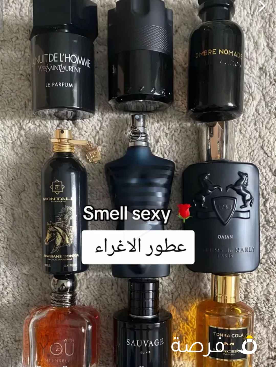 عطورات عالمية تستر بدون كرتون اصلي !!! وفر على نفسك '!!