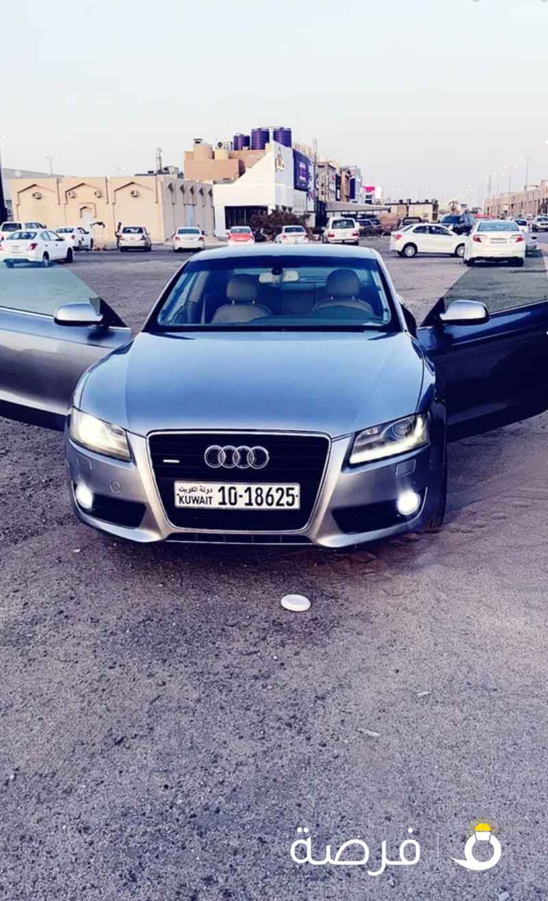 أودي A5 موديل 2010 شرط الفحص شاصي جير ماكينة نظيفة مكيف بارد سيارة انيقة ومواصفات خليجية