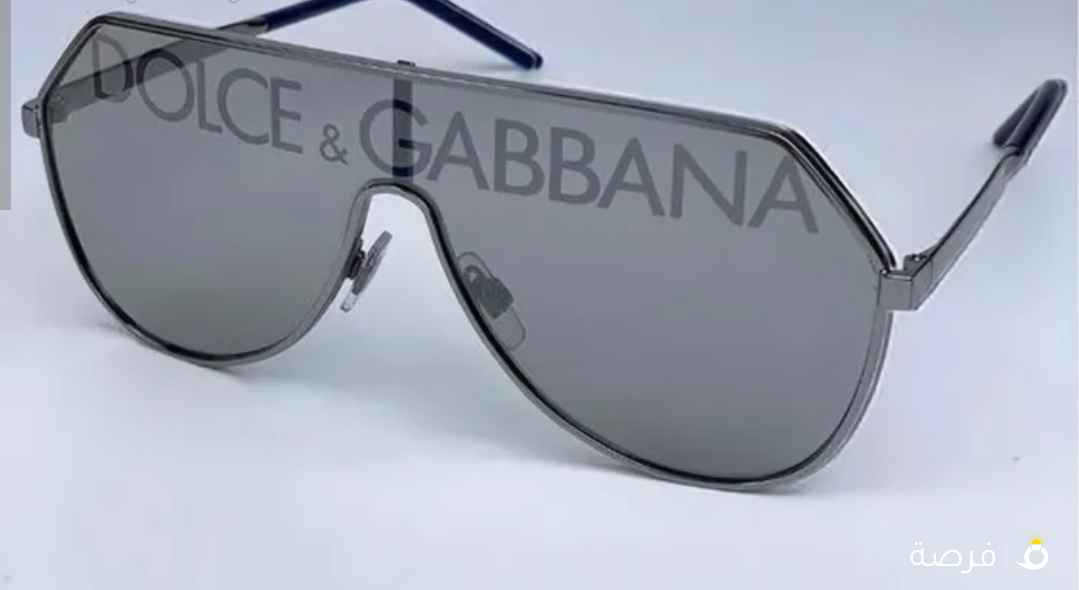 DOLCE & GABBANA Gunmetal Gradient Brown Mirror Glasses