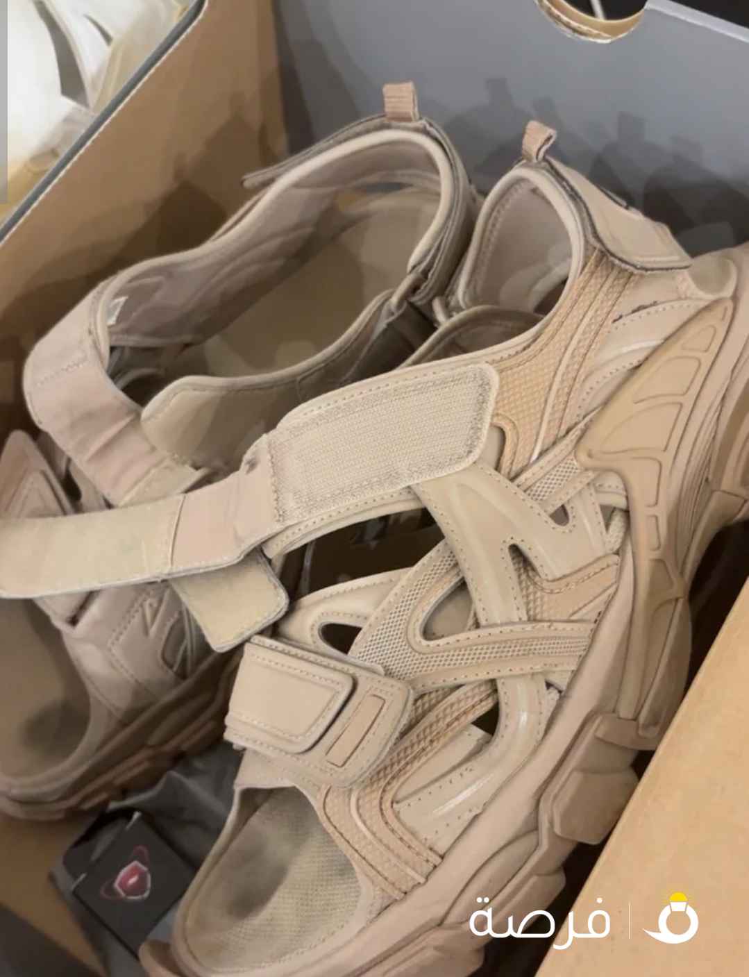 صندلين بلانسياقا اصلين نظيف جداً