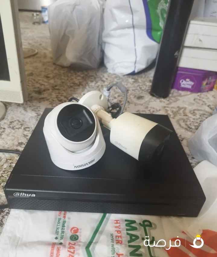 طقم كاميرات داهوا شغال ع التركيب