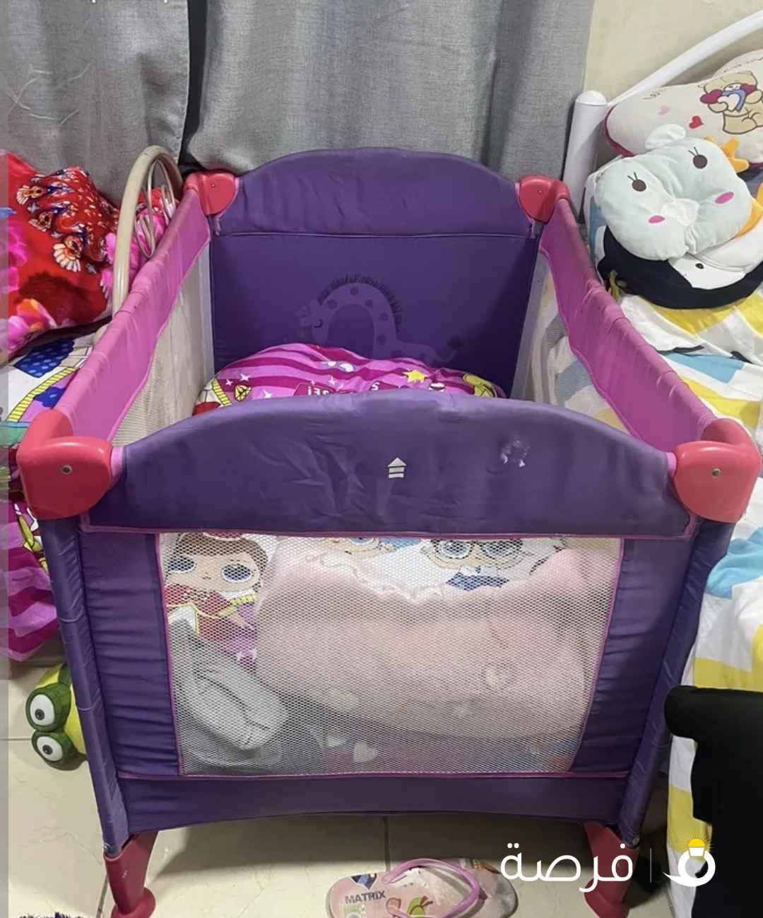 سرير اطفال جونير مع مرتبة