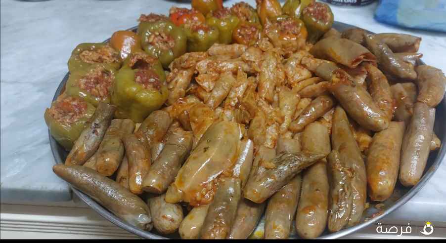 محشى مشكل طعم وريحه