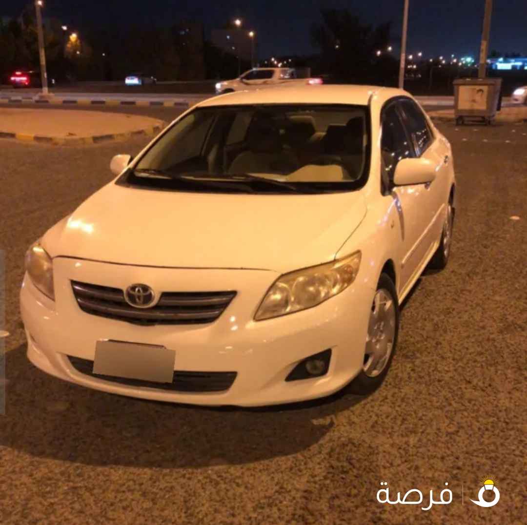 كرولا 2009 المالك الاول