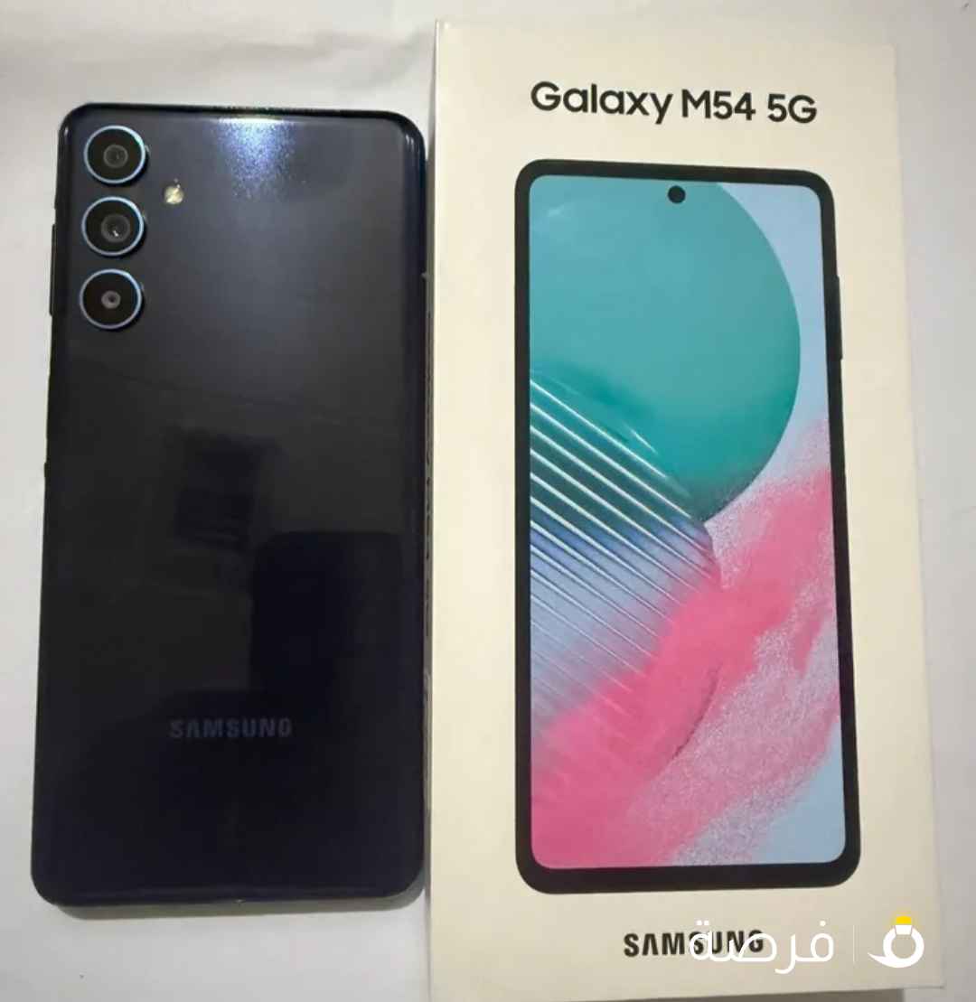 جلكسي M54 5G 128 كامره 108 بطاريه 600
