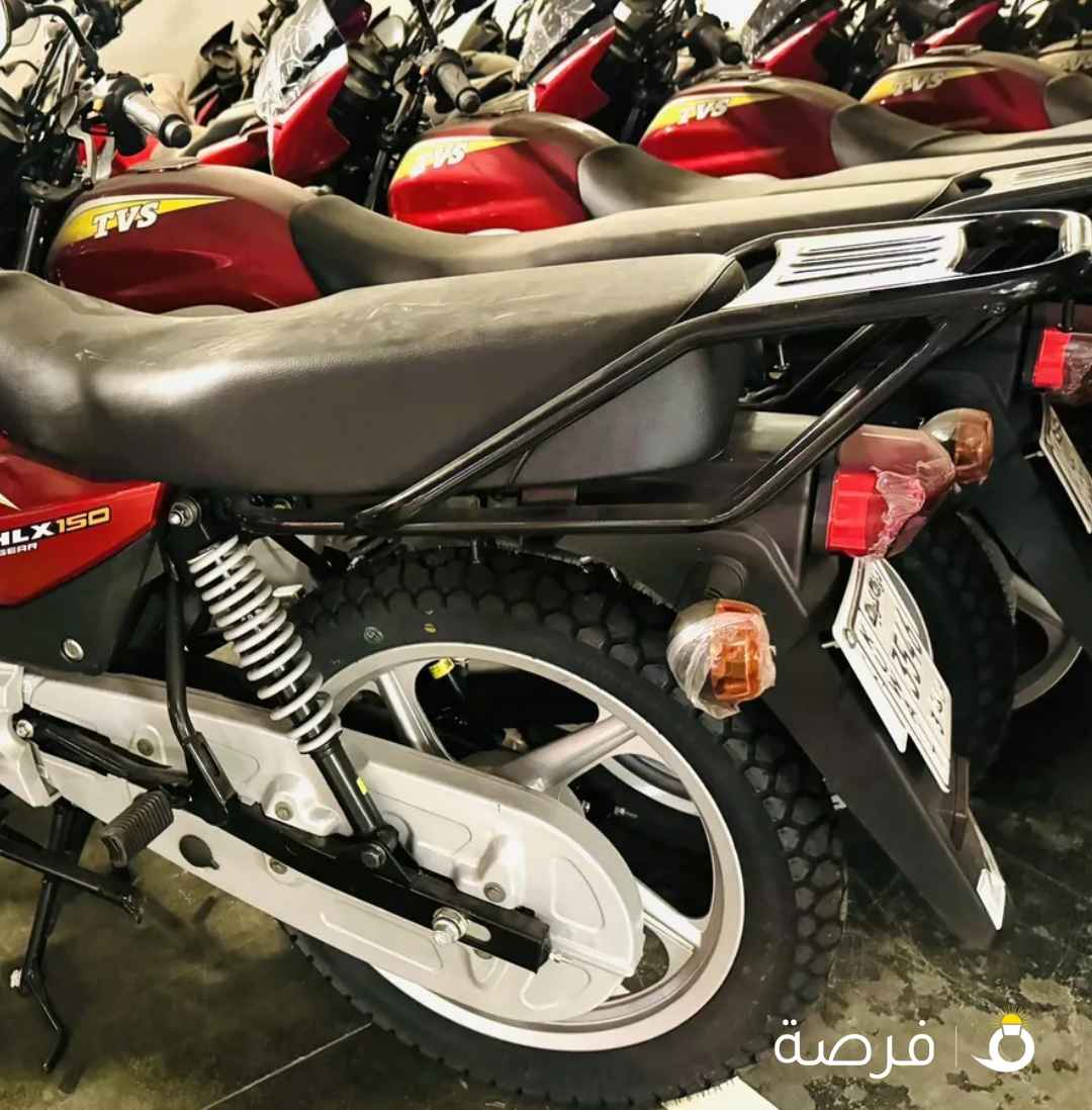 للبيع عدد 10 دراجة نارية TVS لشركات التوصيل