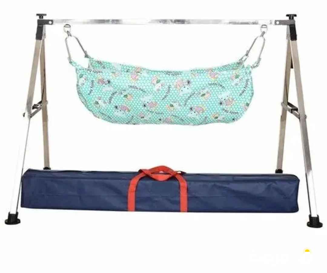 BABY CRIB INDIAN JHULA SWING TYPE CRIB