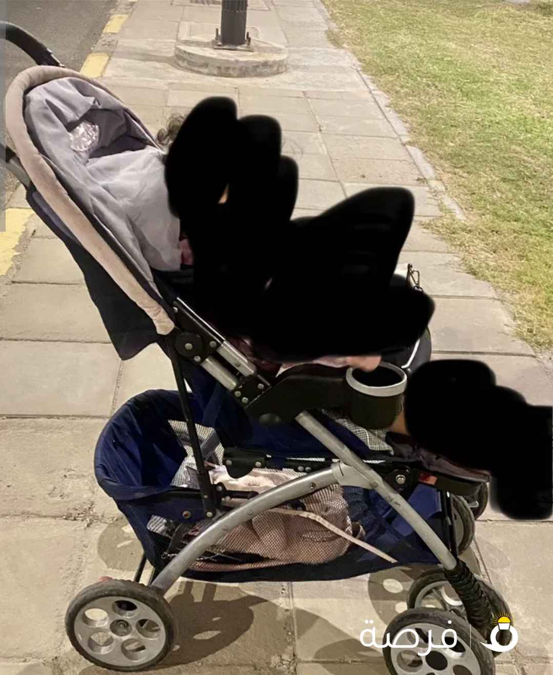 كارسيت للاطفال وعربانة