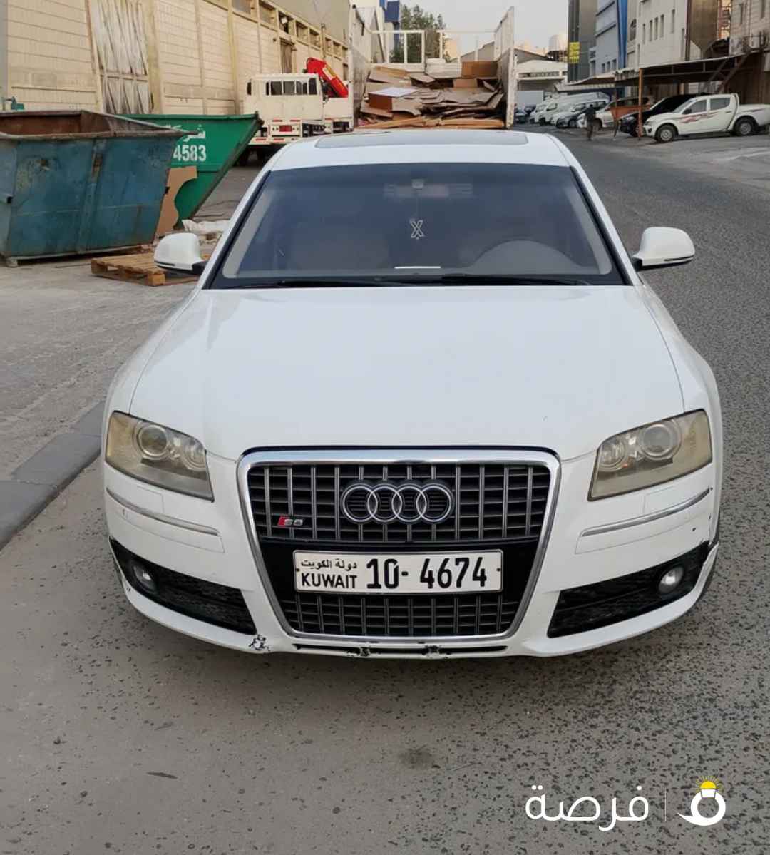 اودي A8 ممتازه جير وماكبنه وشاسي السعر سبب لبيع دواعي لسفر ممشي 129 الف