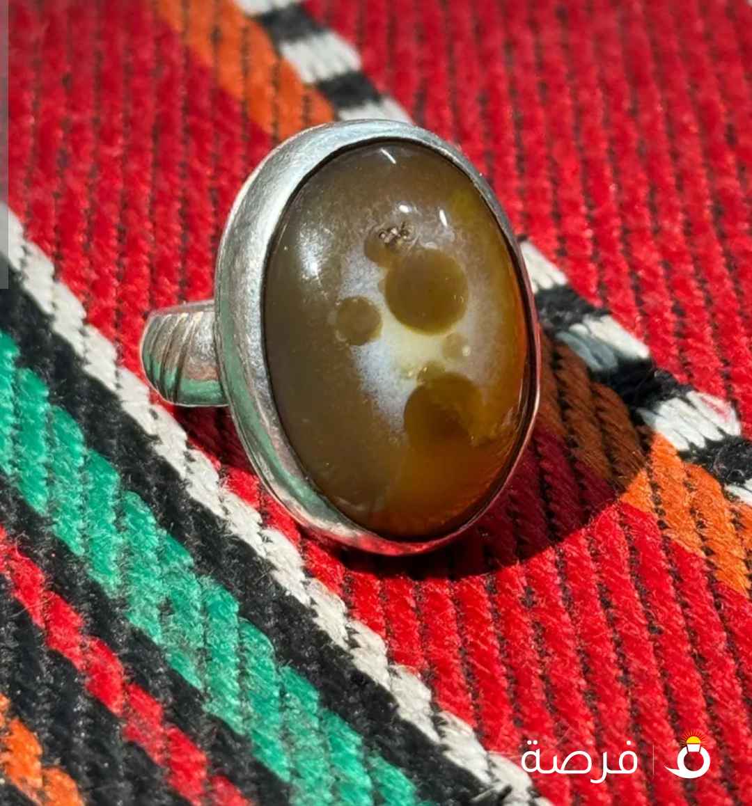 للبيع خاتم سليماني عقيق قديم ونادر