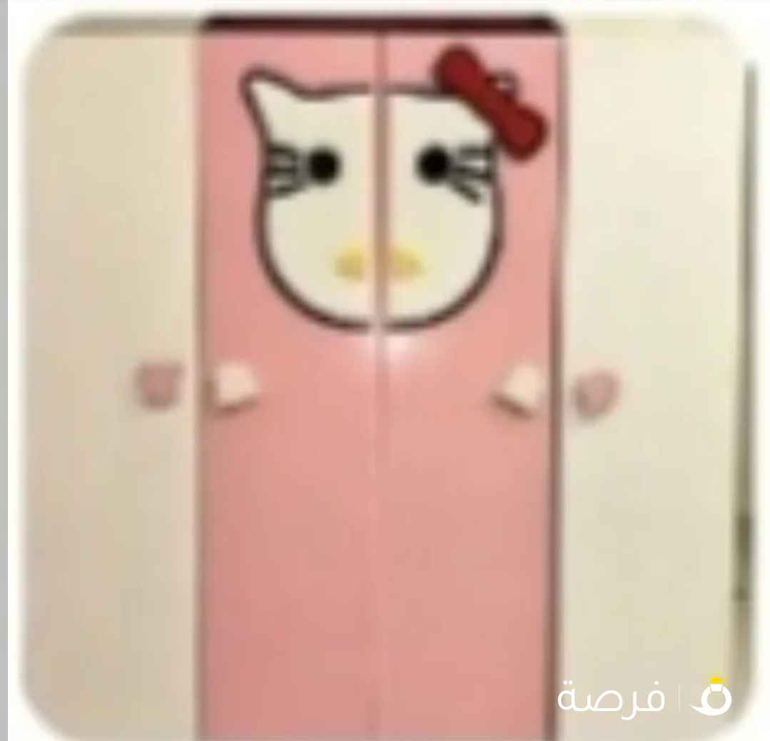 للبيع غرفة أطفال سرير دورين و كبت