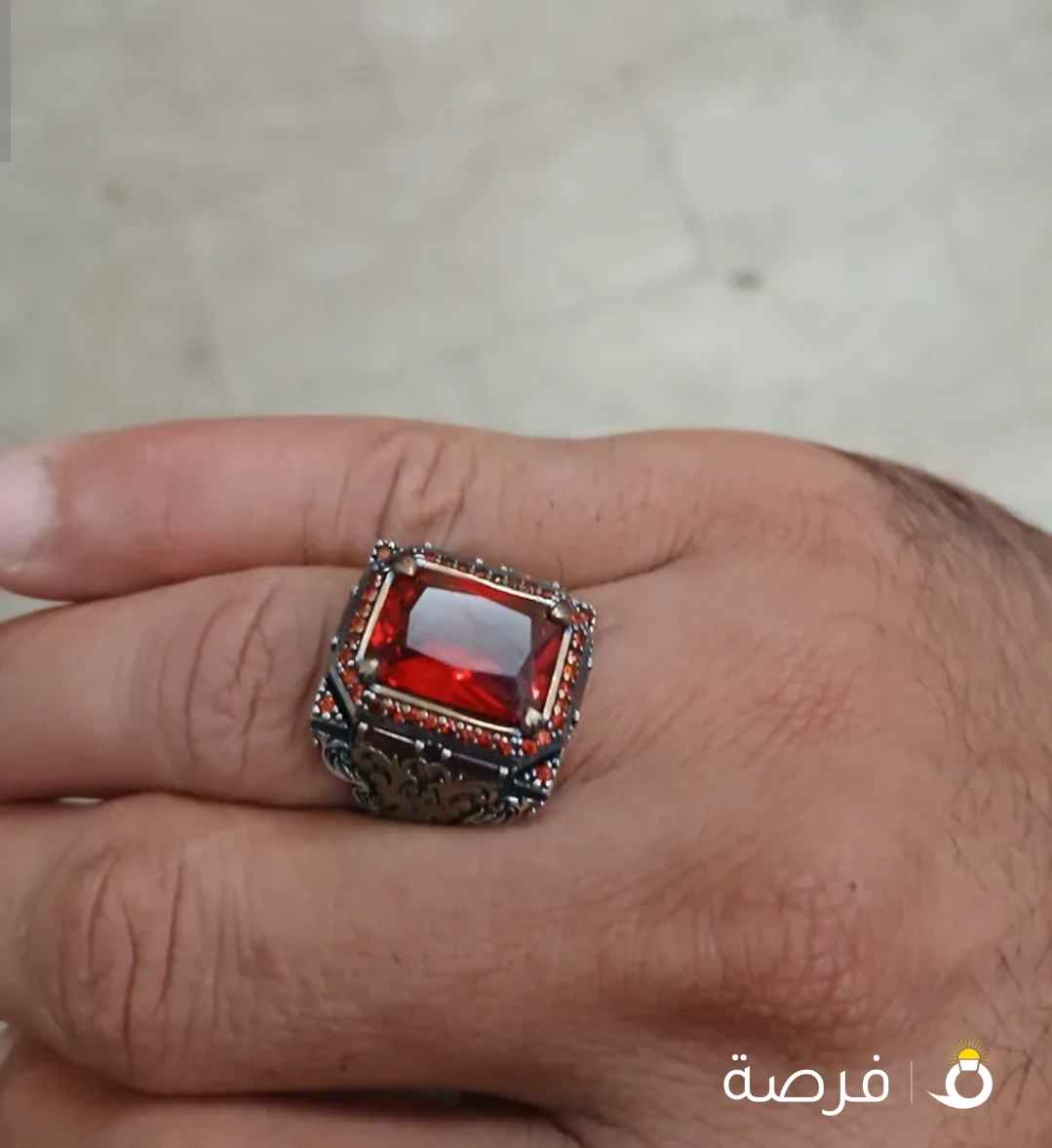 خاتم فضه ايطالى