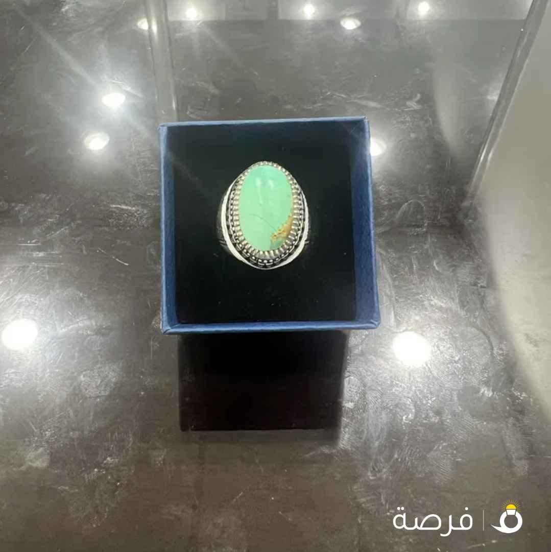 خاتم فيروز حسيني صياغة ايرانية شئ تبارك الرحمن