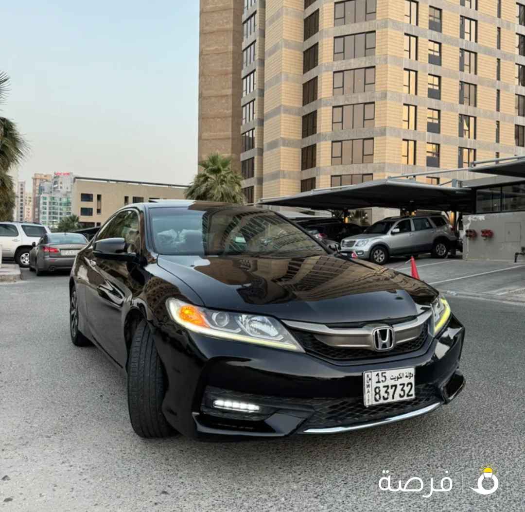هوندا اكورد كامل المواصفات Honda accord coupe 2017 ‎4 سلندر ‎ممشى: 180 الف شرط الفحص