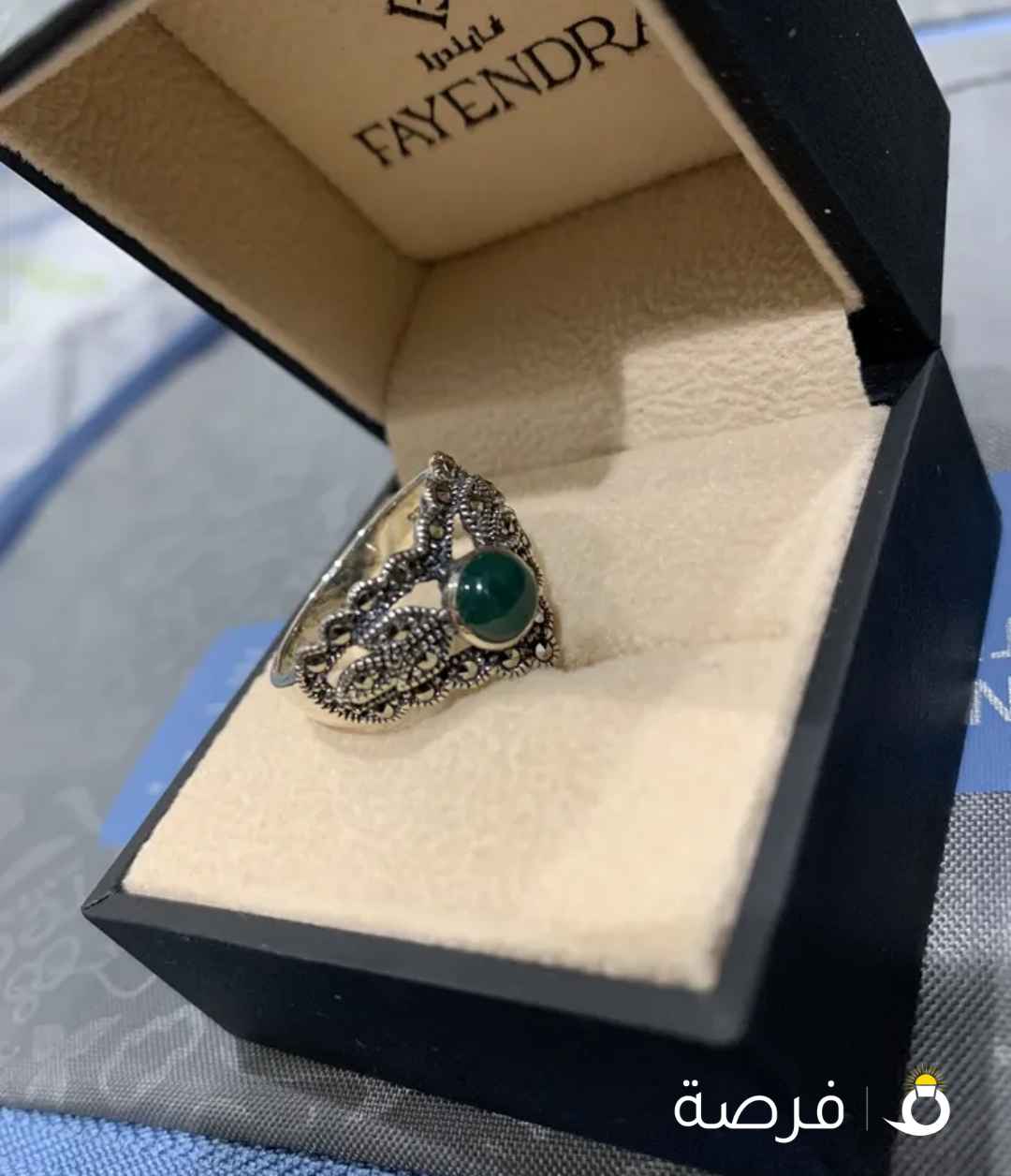 للبيع خاتم فضة 950