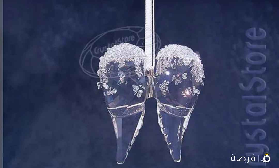 ميدالية سوارفسكي جناح الملائكة للسيارة