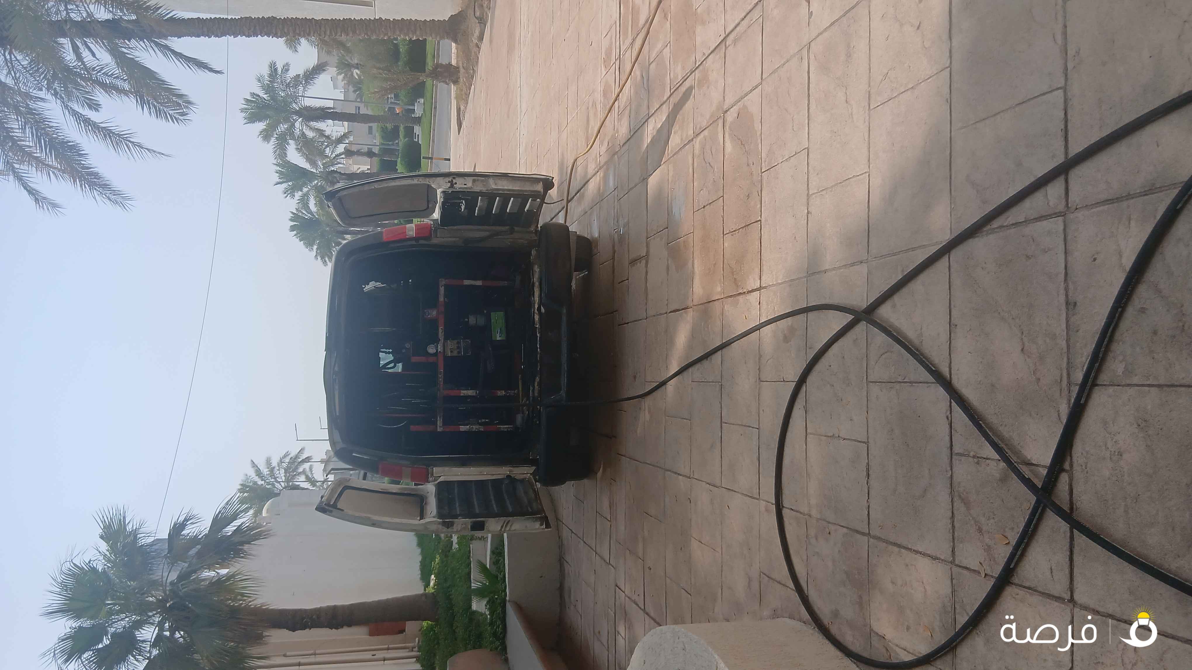 تسليك المجاري بمكينه الضغط العالي