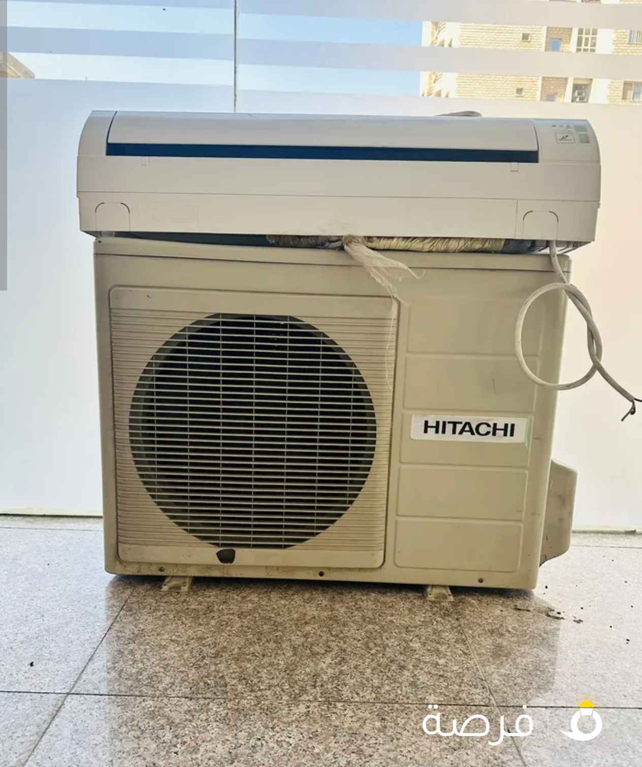 تكييف للبيع اثنين وربع استعمال بسيط بارد فقط