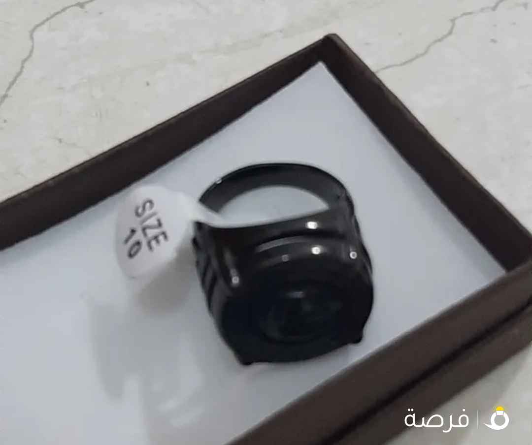 black ring خاتم اسود