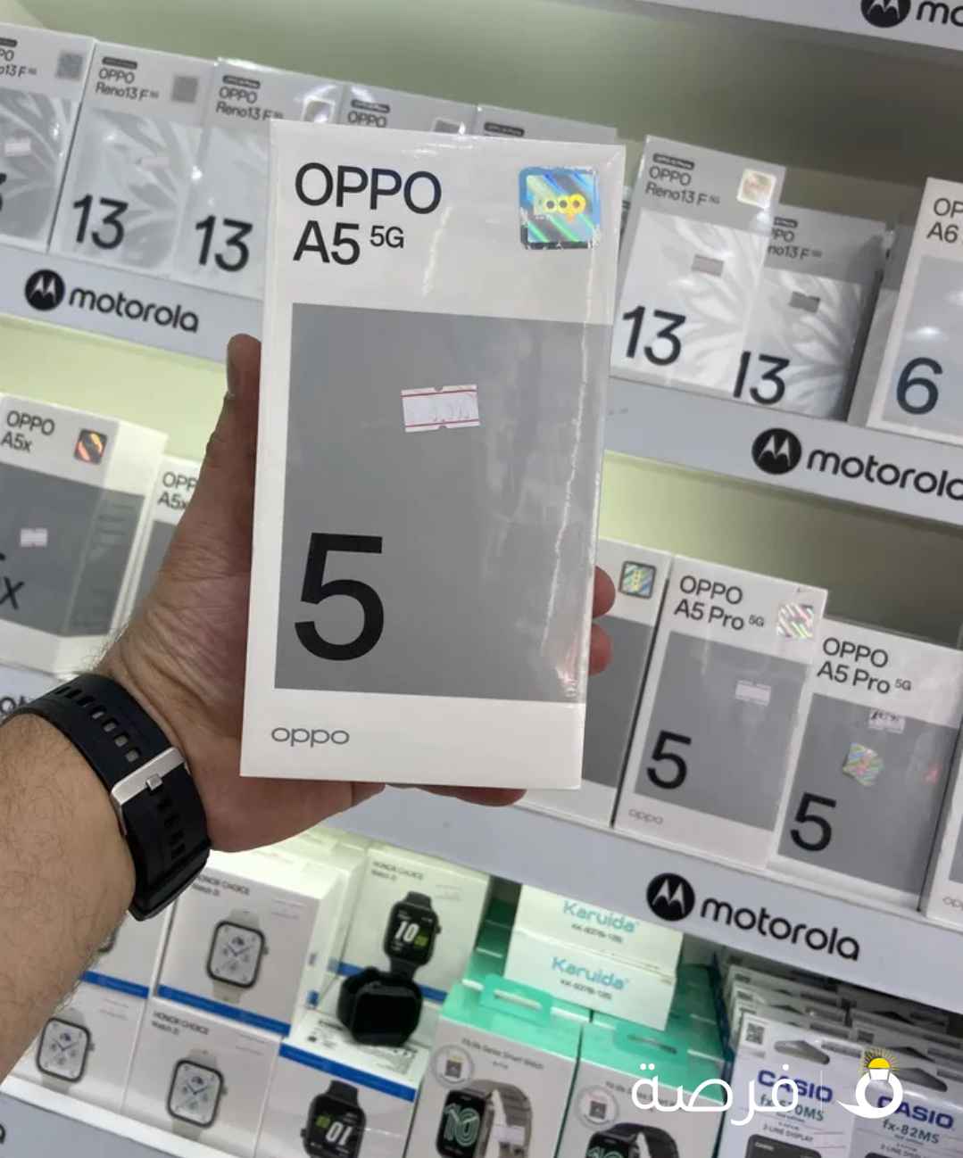 Oppo اوبو A5 5g مساحه 128 جيجا رام 6