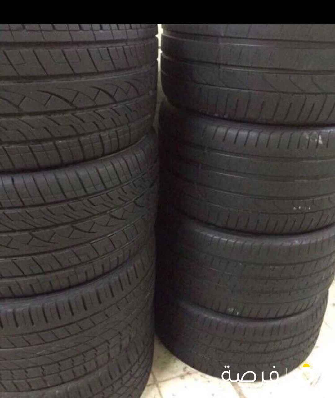 للبيع جميع انواع ومقاسات التواير شرط الميزان