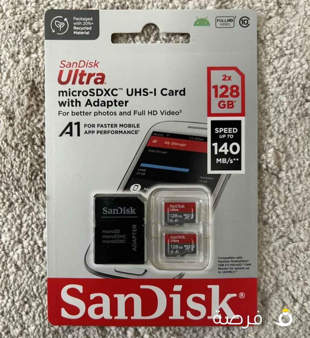 Sandisk sd card with reader
